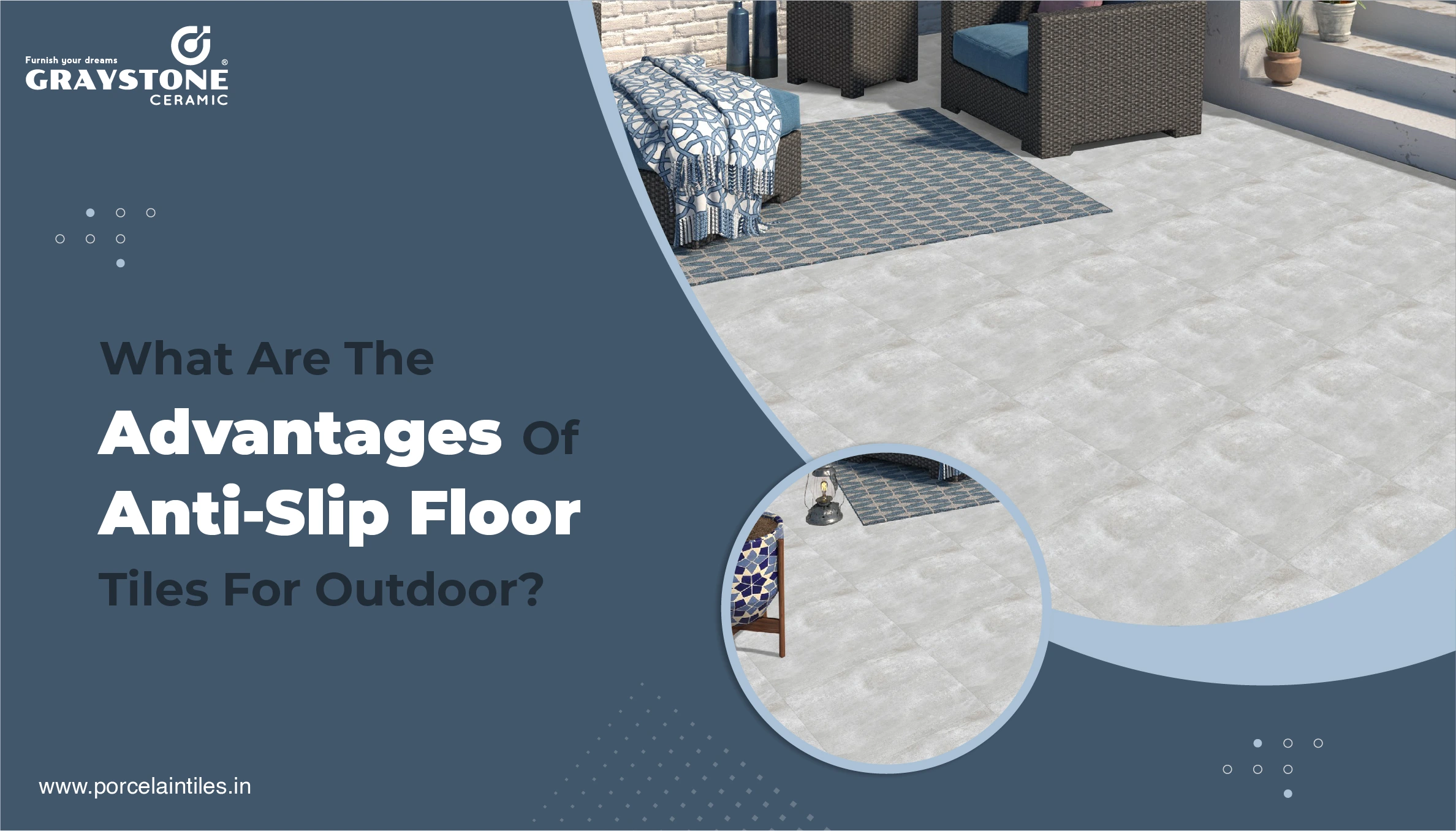 What Are The Advantages Of Anti-Slip Floor Tiles For Outdoor?