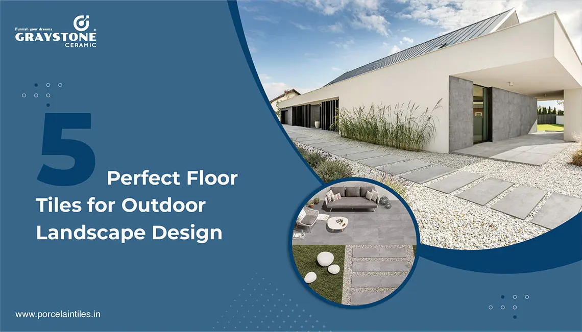 perfect floor tiles for outdoor landscape design