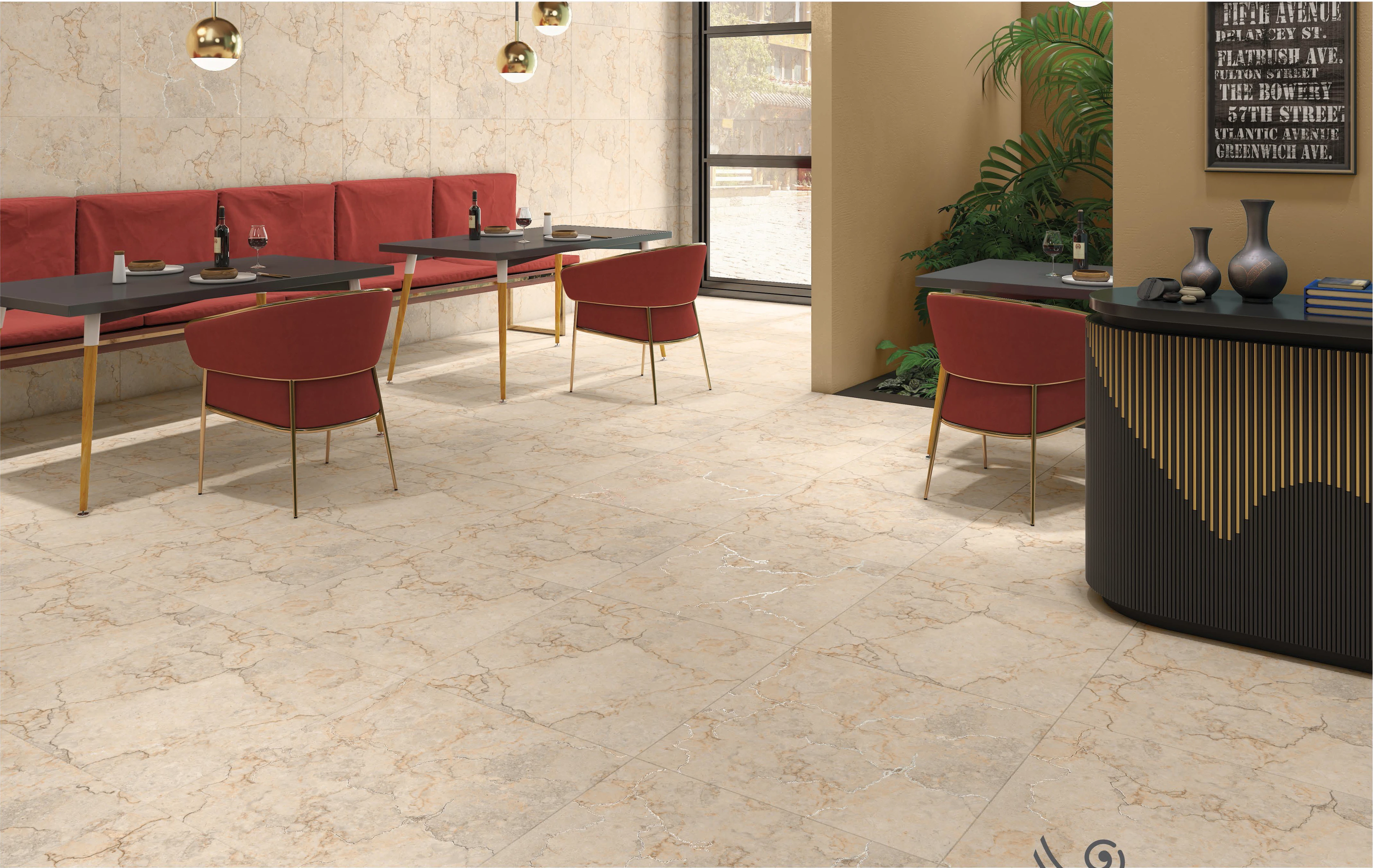 Porcelain tiles