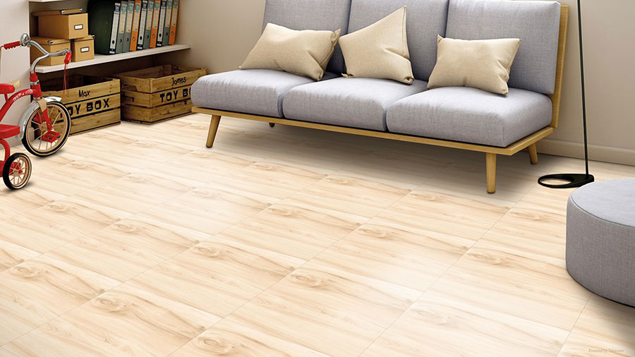 classic light pine wood floor tiles
