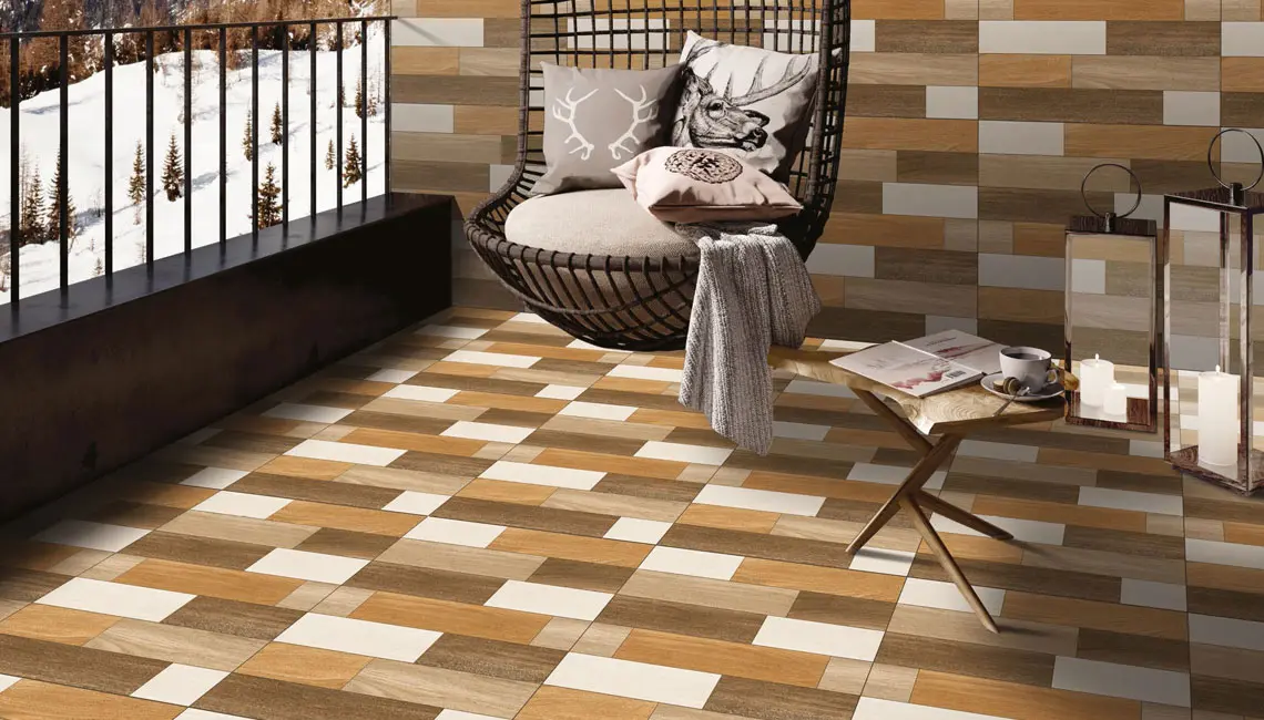 Wood Tile Flooring