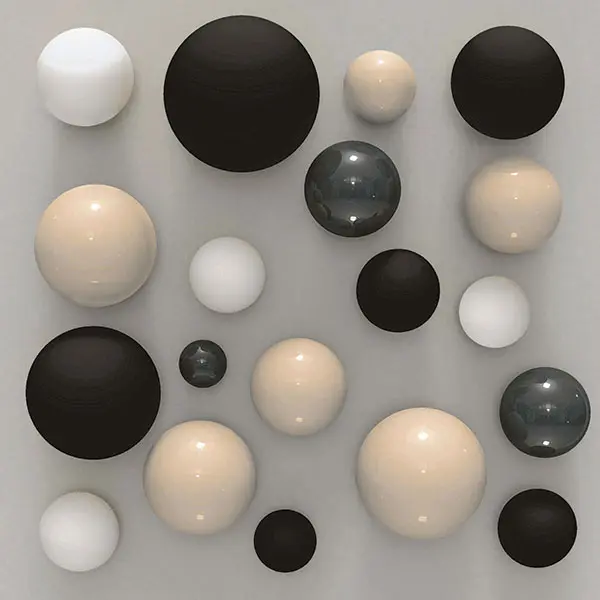 3D look porcelain floor tiles collection
