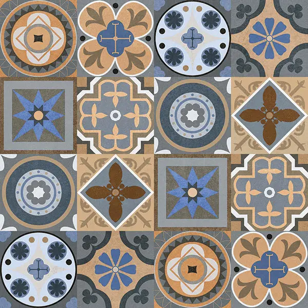 Indian look porcelain tiles 600x600mm